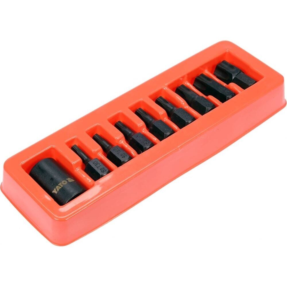 1/2" Smūginių antgalių rinkinys (torx) (9vnt) 1