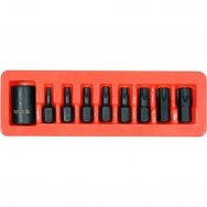 Zestaw nasadek udarowych TORX 1/2" 9 sztuk