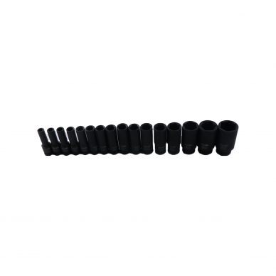 Zestaw głębokich nasadek udarowych 1/2" 17 szt. 1