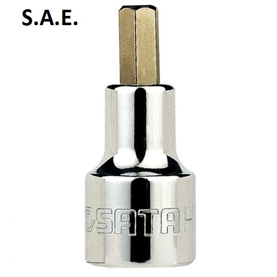 1/2" Dr. 50L IMBUS bit socket (S.A.E.) 1/2" Dr. 50L IMBUS bit socket (S.A.E.)