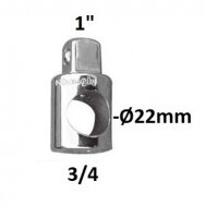 Adapter trójnikowy 3/4" - 1" Adapter trójnikowy 3/4" - 1"