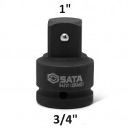 Adapter udarowy 3/4" Dr 3/4''(F) - 1''(M) Adapter udarowy 3/4" Dr 3/4''(F) - 1''(M)