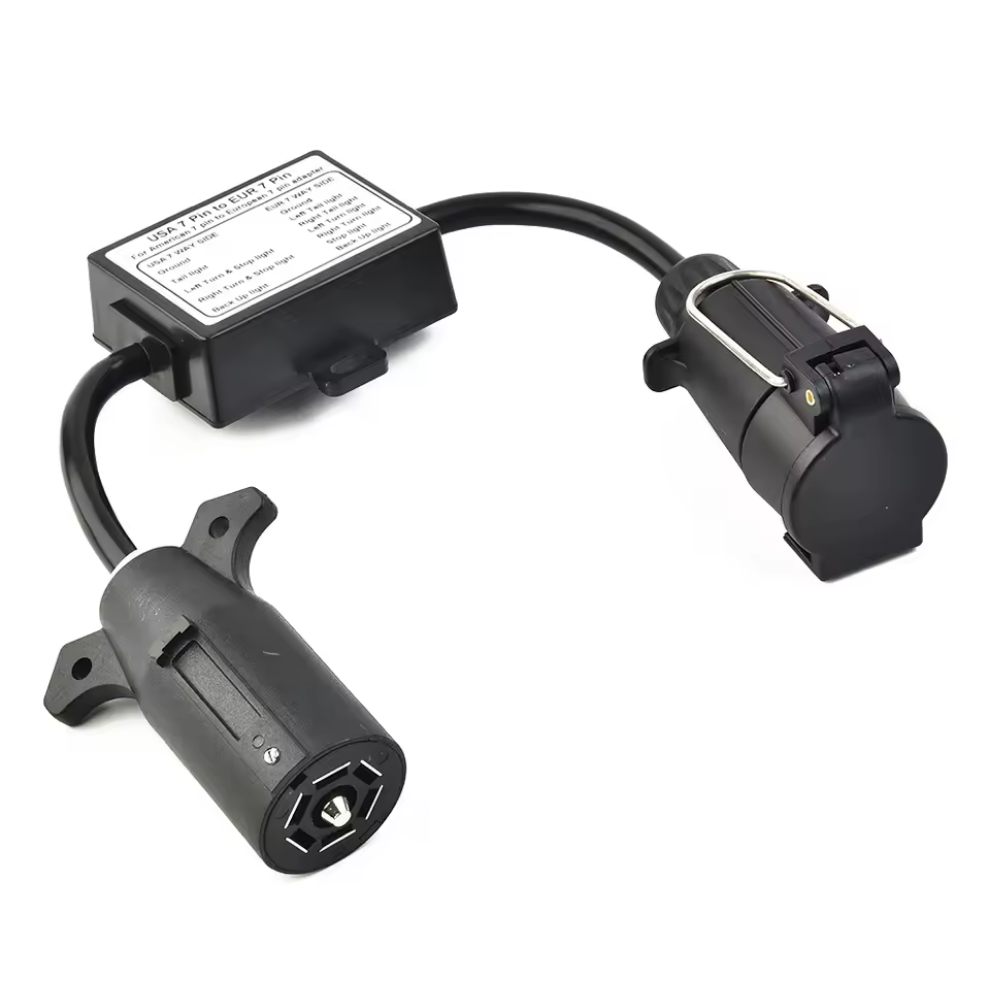 Plastikinis adapteris 7x7 kontaktų JAV-ES