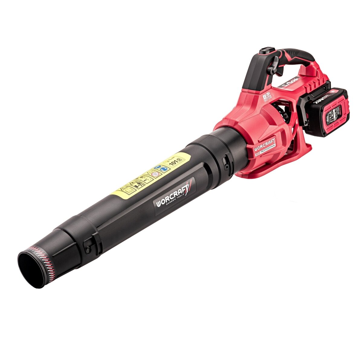 Akumulatorowa dmuchawa do liści WORCRAFT Li-ion 40V (20V+20V)