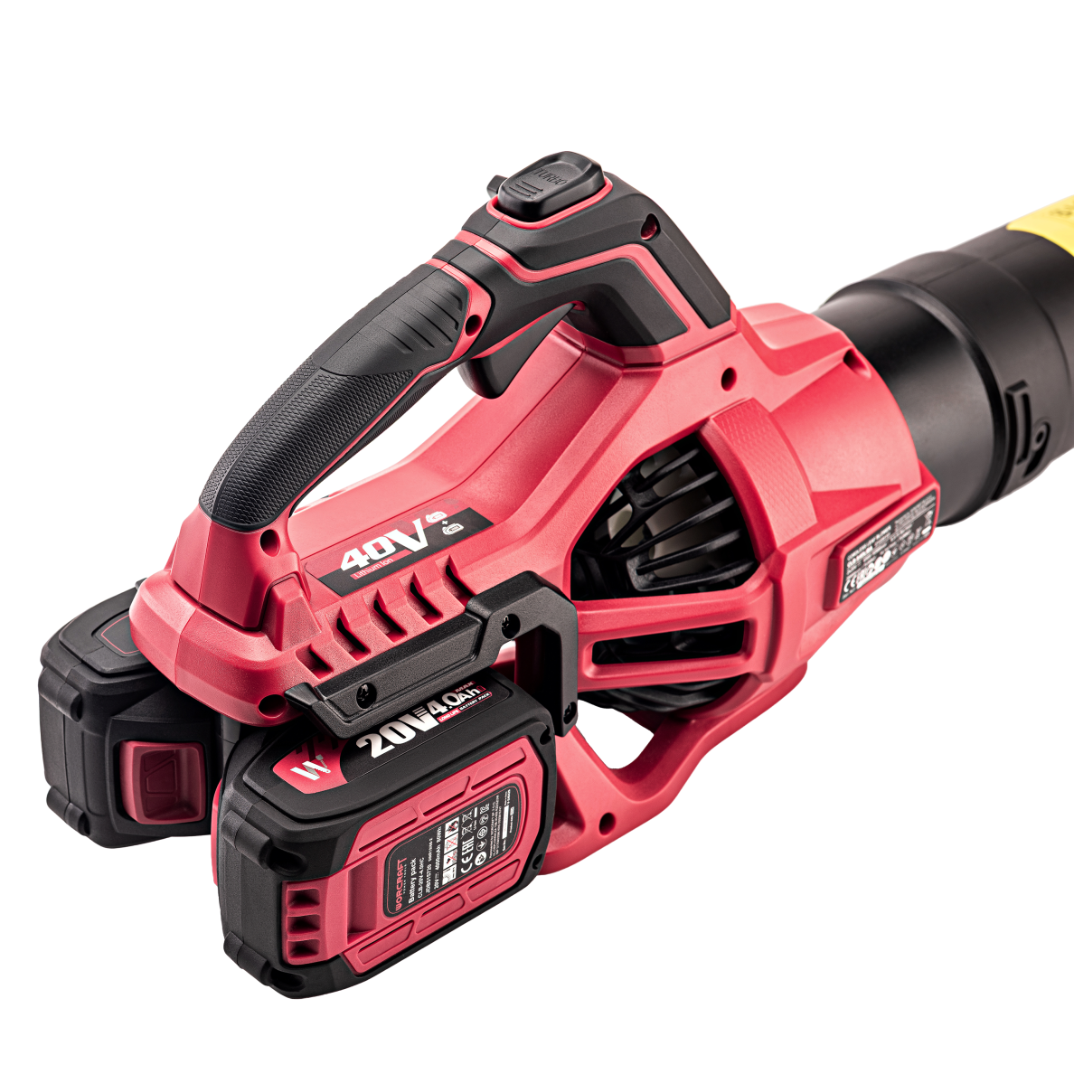 Li-ion Cordless leaf blower WORCRAFT 40V (20V+20V) 7 Li-ion Cordless leaf blower WORCRAFT 40V (20V+20V) 7