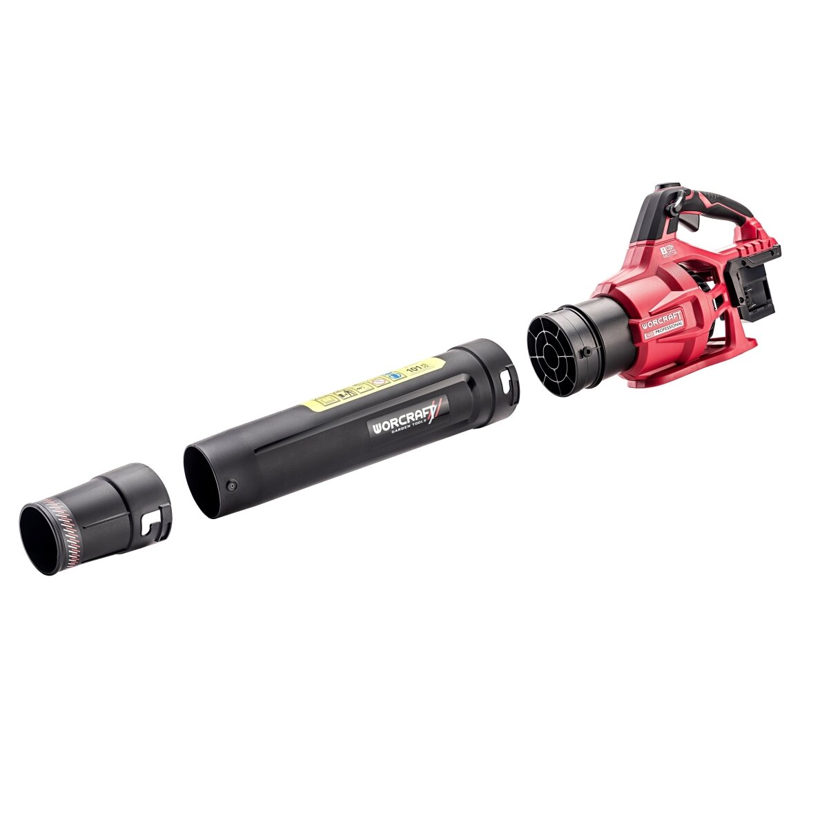 Akumulatorowa dmuchawa do liści WORCRAFT Li-ion 40V (20V+20V) 6