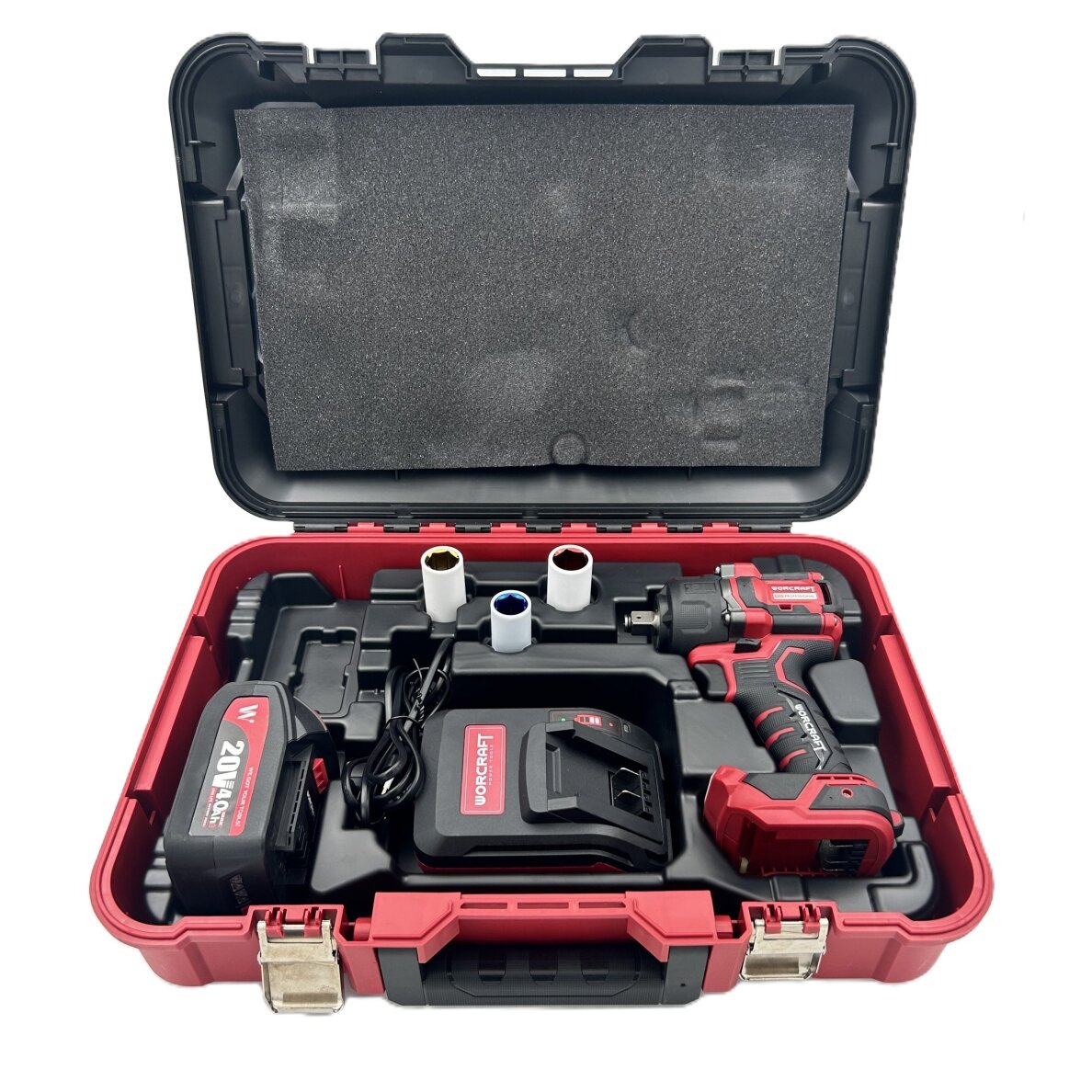 Li-ion Brushless Cordless Impact Wrench 1/2'' 750Nm WORCRAFT 20V (BMC) 10 Li-ion Brushless Cordless Impact Wrench 1/2'' 750Nm WORCRAFT 20V (BMC) 10