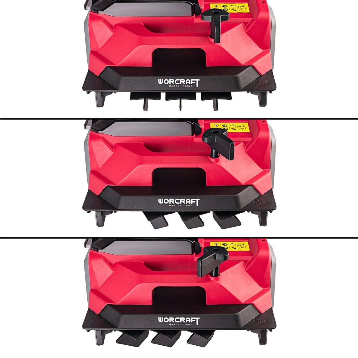 Akumulatorowa odśnieżarka Li-ion WORCRAFT 40V (20V+20V) (bez baterii i ładowarki) 5