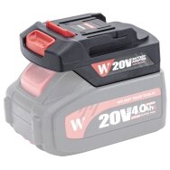 Akumuliatoriaus WORCRAFT 20V adapteris Akumuliatoriaus WORCRAFT 20V adapteris