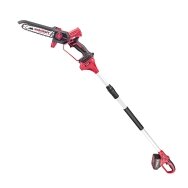 Akumuliatorinis grandininis mini pjūklas 8” su teleskop. prailg. WORCRAFT 20V LI-ION