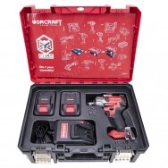 Akumuliatorinis smūginis veržliasukis 1/2'' 850nm WORCRAFT 20V LI-ION (XCUBE dėžė) Akumuliatorinis smūginis veržliasukis 1/2'' 850nm WORCRAFT 20V LI-ION (XCUBE dėžė)