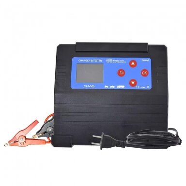 Battery charger & tester 12V 15A 3-360Ah Battery charger & tester 12V 15A 3-360Ah