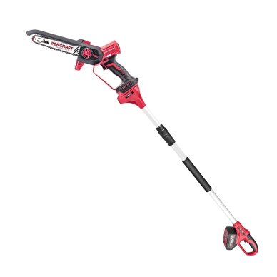Akumuliatorinis grandininis mini pjūklas 8” su teleskop. prailg. WORCRAFT 20V LI-ION Akumuliatorinis grandininis mini pjūklas 8” su teleskop. prailg. WORCRAFT 20V LI-ION