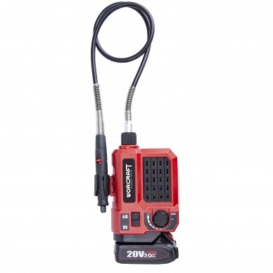 Li-ion Bezvada mini slīpmašīna ar piederumiem WORCRAFT 20V 1
