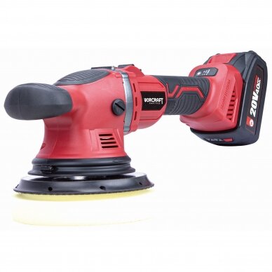 Bezvadu Li-ion pulētājs 150mm WORCRAFT 20V