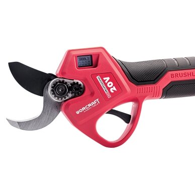 Akumulatorowe bezszczotkowe nożyce sekator WORCRAFT 20V (bez akumulatora i ładowarki) 10