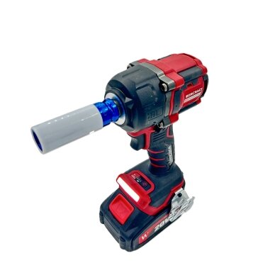 Li-ion Brushless Cordless Impact Wrench 1/2'' 750Nm WORCRAFT 20V (BMC) 3 Li-ion Brushless Cordless Impact Wrench 1/2'' 750Nm WORCRAFT 20V (BMC) 3
