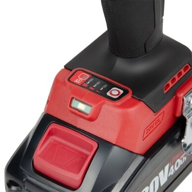 Bezdotykowy akumulatorowy klucz udarowy Li-ion 1/2'' 850nm WORCRAFT 20V (XCUBE box) 6
