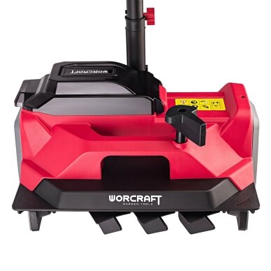 Akumulatorowa odśnieżarka Li-ion WORCRAFT 40V (20V+20V) (bez baterii i ładowarki) 7