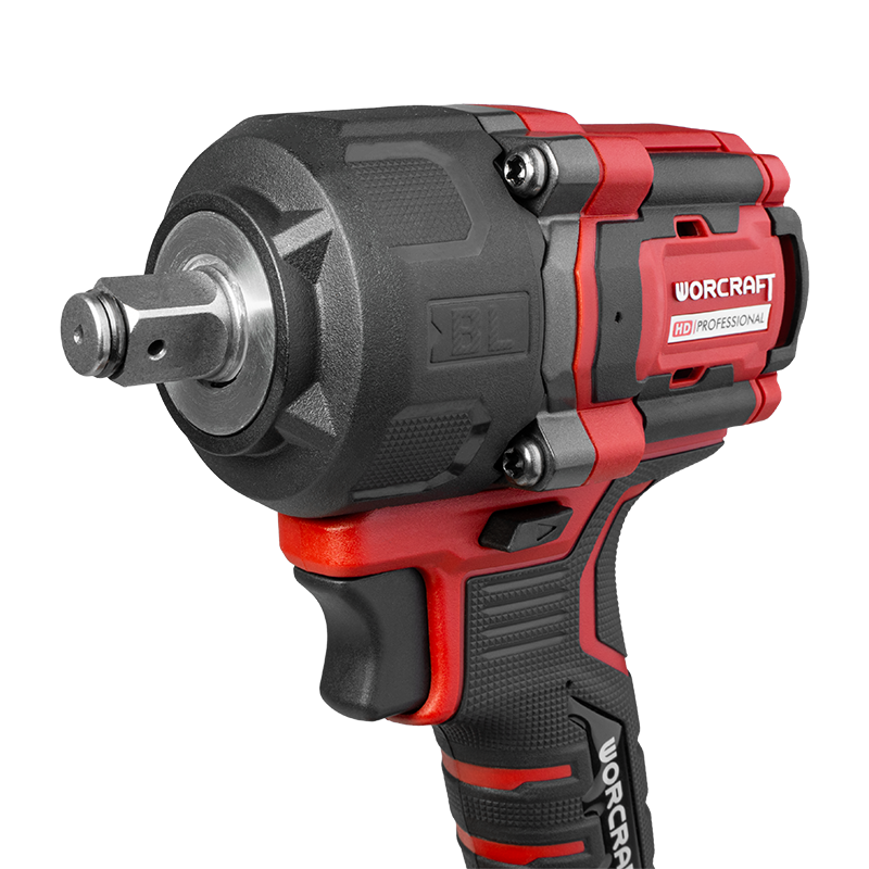 Li-ion Brushless Cordless Impact Wrench 1/2'' 750Nm WORCRAFT 20V (BMC) 4 Li-ion Brushless Cordless Impact Wrench 1/2'' 750Nm WORCRAFT 20V (BMC) 4