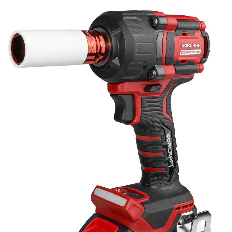 Li-ion Brushless Cordless Impact Wrench 1/2'' 750Nm WORCRAFT 20V (BMC) 5