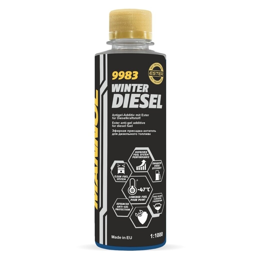 Antigelis dyzelinui -47°C MANNOL 250ml Antigelis dyzelinui -47°C MANNOL 250ml