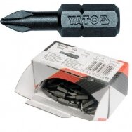 Wkrętak PHILLIPS 1/4" (6.3mm), 5szt.