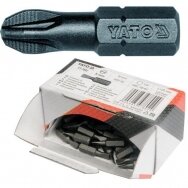 Wkrętak POZIDRIV 1/4" (6,3mm), 5 sztuk.