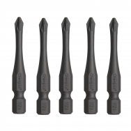1/4" (6.3mm) nasadka uderzeniowa POZIDRIV, 5 szt. 1/4" (6.3mm) nasadka uderzeniowa POZIDRIV, 5 szt.
