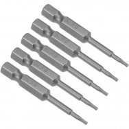 1/4" (6.3mm) napęd nasadowy TORX, zestaw 5 szt.