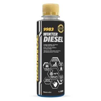 Antigelis dyzelinui -47°C MANNOL 250ml Antigelis dyzelinui -47°C MANNOL 250ml