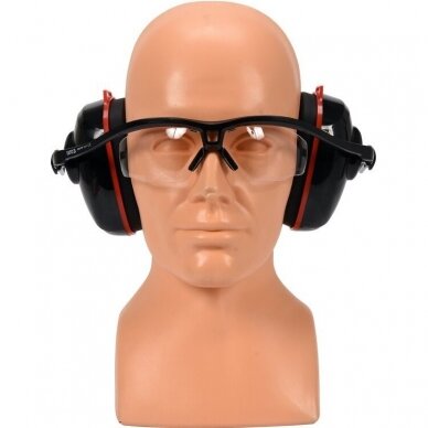 Hearing protectors SNR with safety goggles 3