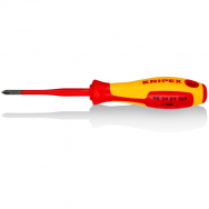 Śrubokręt KNIPEX VDE (Slim) Plus/Minus wzór PH/S1x187mm