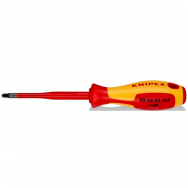 Śrubokręt KNIPEX VDE (Slim) Plus/Minus wzór PZ/S1x212mm