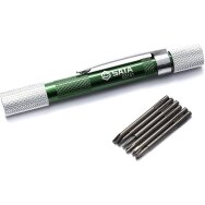 Mini śrubokręt z wymiennymi końcówkami (6 szt.) (płski/PH) Mini śrubokręt z wymiennymi końcówkami (6 szt.) (płski/PH)