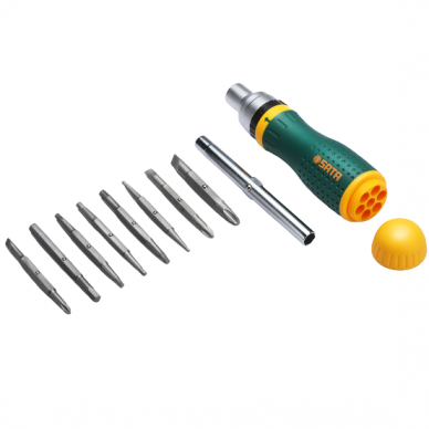 Screwdriver with interchangeable bits (19pcs) 4