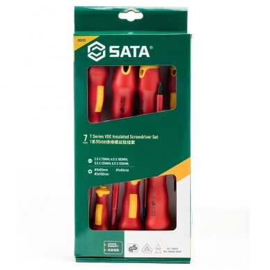 Izolētu skrūvgriežu komplekts, 7 gab. 3