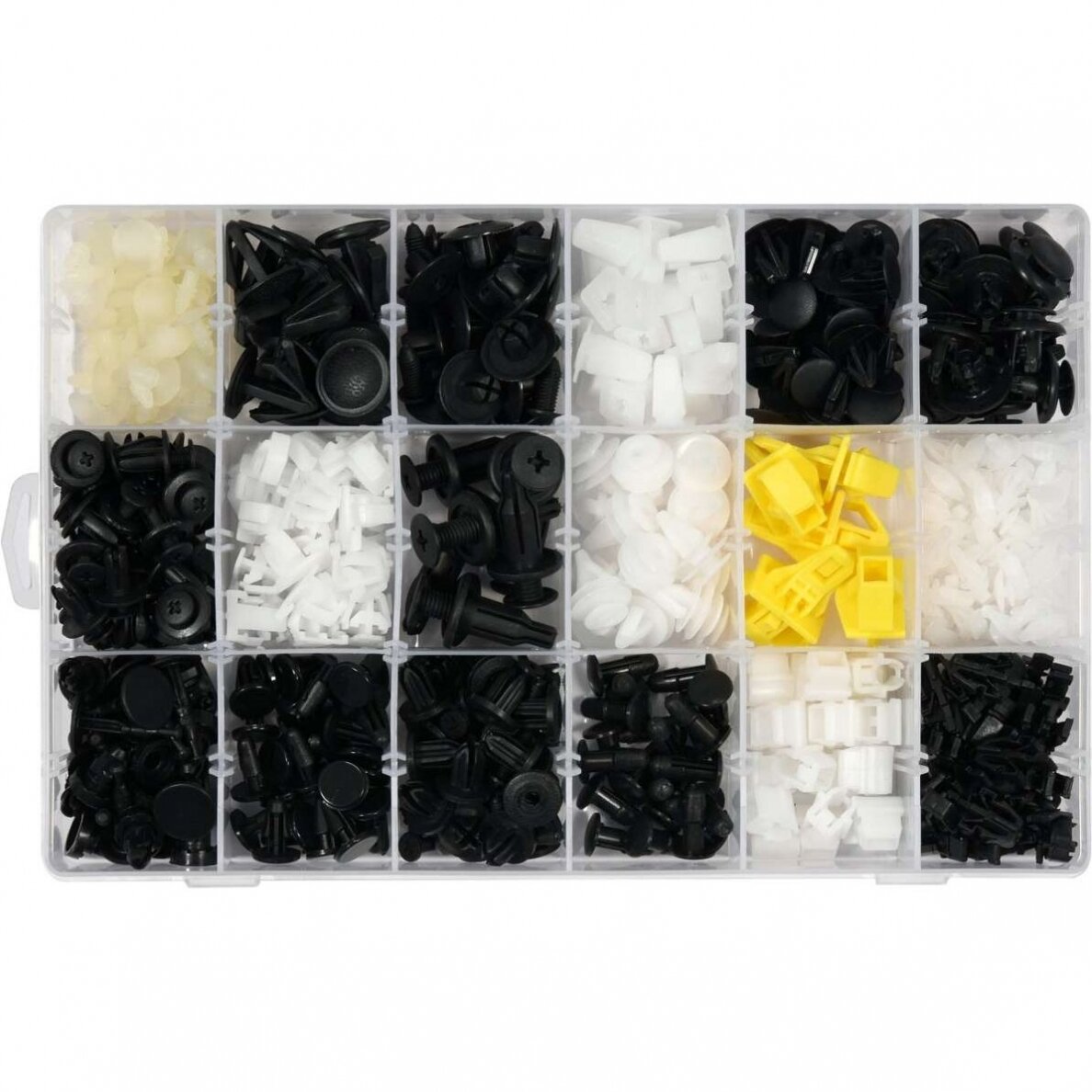 Plastic Push-Type Clip Assortment (418pcs) Honda Plastic Push-Type Clip Assortment (418pcs) Honda