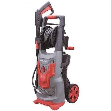 High pressure cleaner 2100W with hose reel and accessories 1