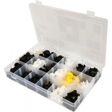 Plastic Push-Type Clip Assortment (418pcs) Honda 1 Plastic Push-Type Clip Assortment (418pcs) Honda 1