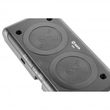 Industrial dual wireless charger 10W SATA 4