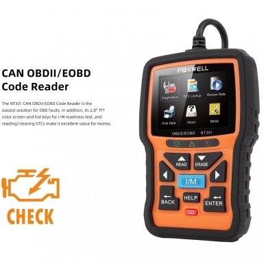 CAN OBDII/EOBD Code Reader 6