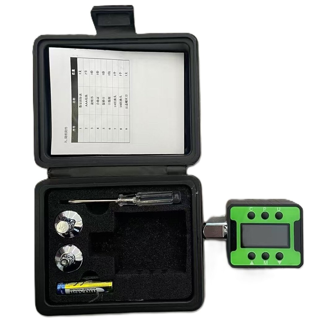 1/2" Dr. Skaitmeninio dinamometrinio rakto adapteris 6-200Nm