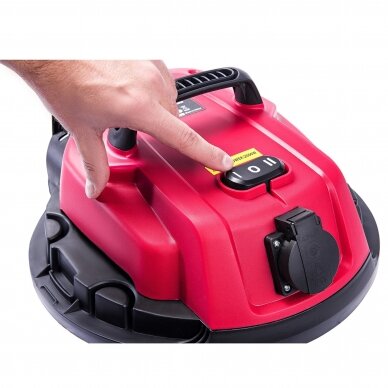 Dry and wet vacuum cleaner 30l 1600W 2