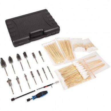 Diesel injector seat brush cleaning kit 17pcs 1