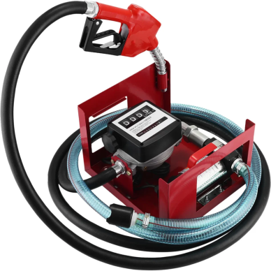 Elektryczna pompa transferowa do diesla 12V (z automatycznym pistoletem) 2