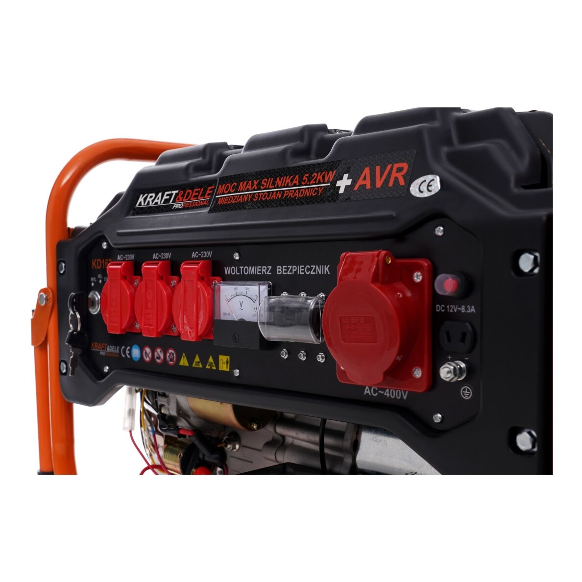 El. srovės generatorius benzininis 3500W 12V/230V/380V 9 El. srovės generatorius benzininis 3500W 12V/230V/380V 9