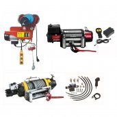 Electric and hydraulic pulling / lifting winches