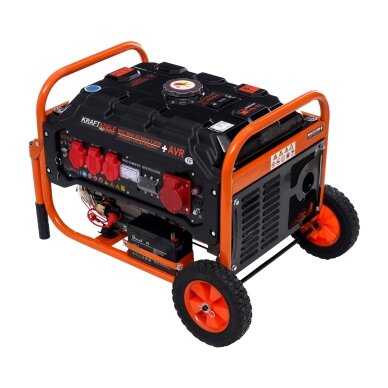 El. srovės generatorius benzininis 3500W 12V/230V/380V El. srovės generatorius benzininis 3500W 12V/230V/380V