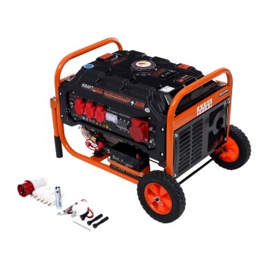 El. srovės generatorius benzininis 3500W 12V/230V/380V 2 El. srovės generatorius benzininis 3500W 12V/230V/380V 2